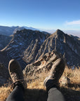 Limmer Boots on Crestone Needle Looking South