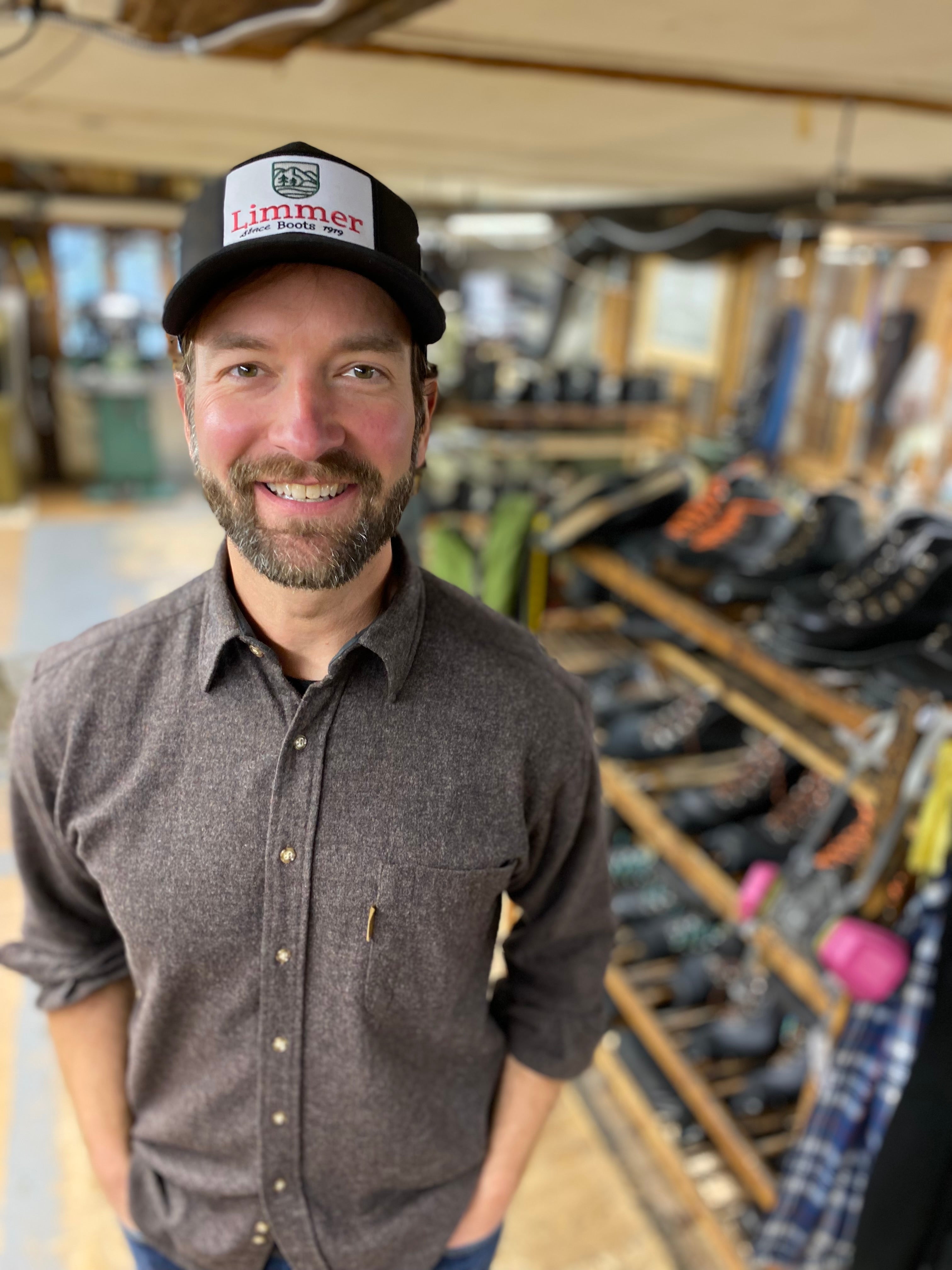 Chris Sawyer Chief Hiking Officer Limmer Boot Company