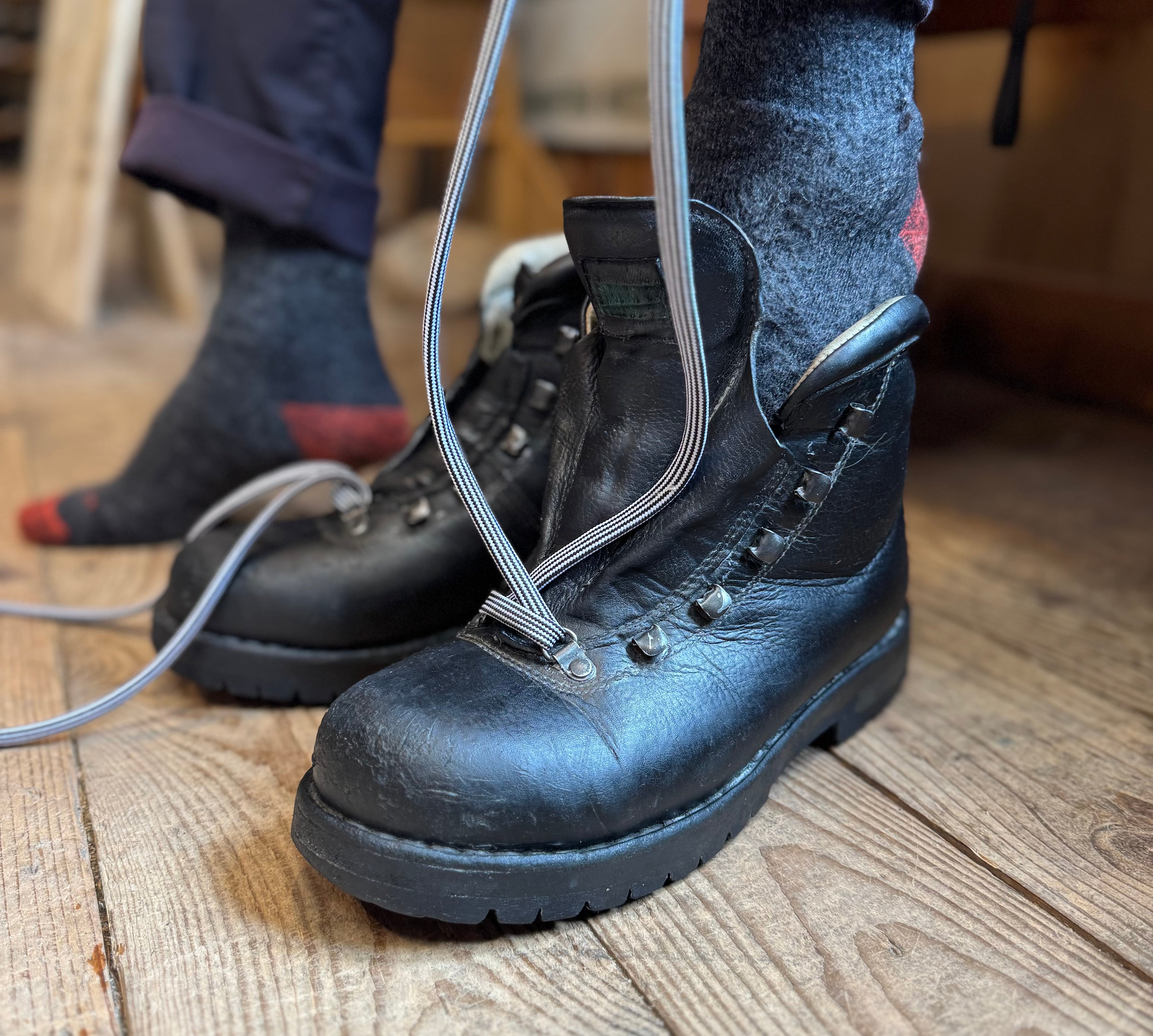 Initial Fit Test and Break In Process – Limmer Boots